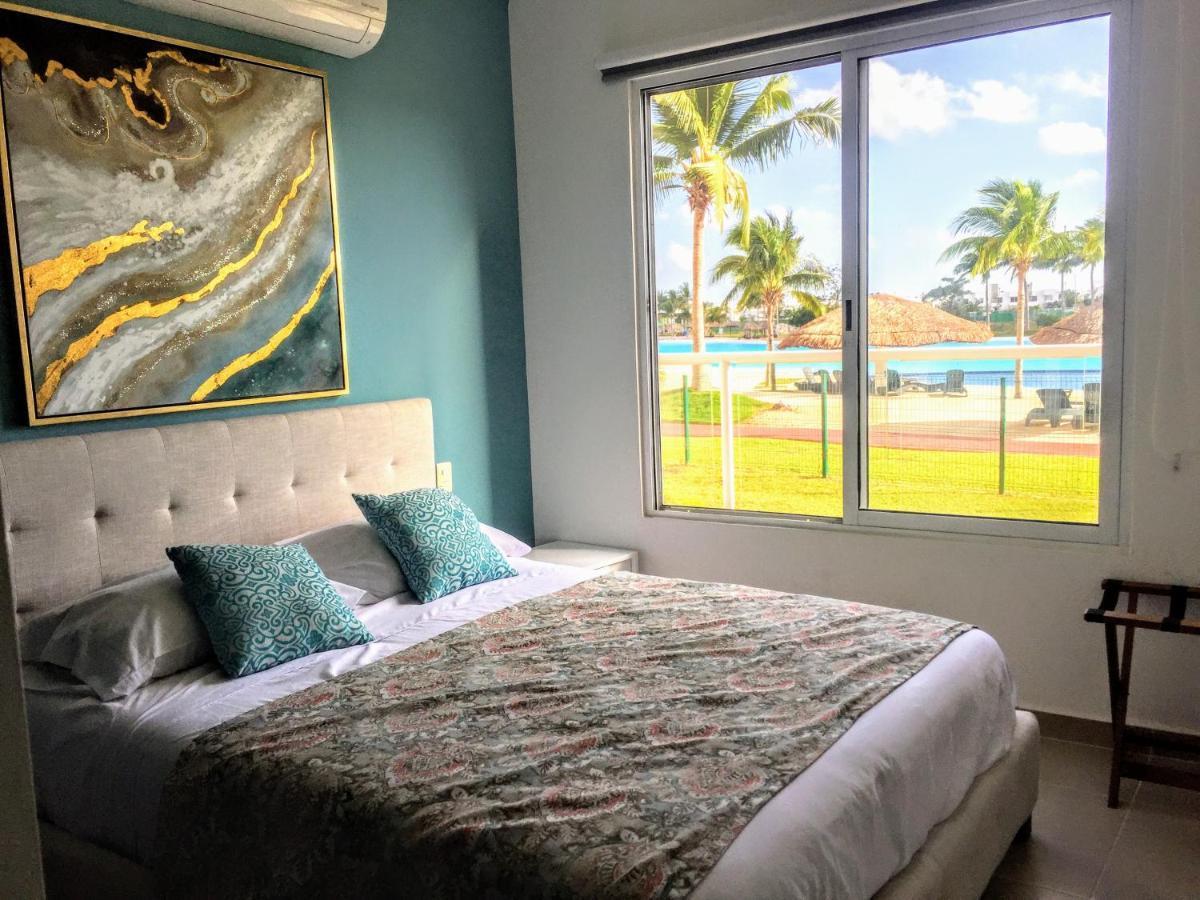 Escape Al Caribe Con Una Vista Impresionante En Pilarita'S Dream Lagoons Канкун Екстериор снимка