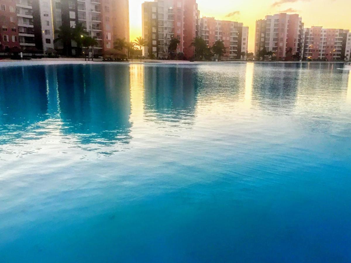 Escape Al Caribe Con Una Vista Impresionante En Pilarita'S Dream Lagoons Канкун Екстериор снимка