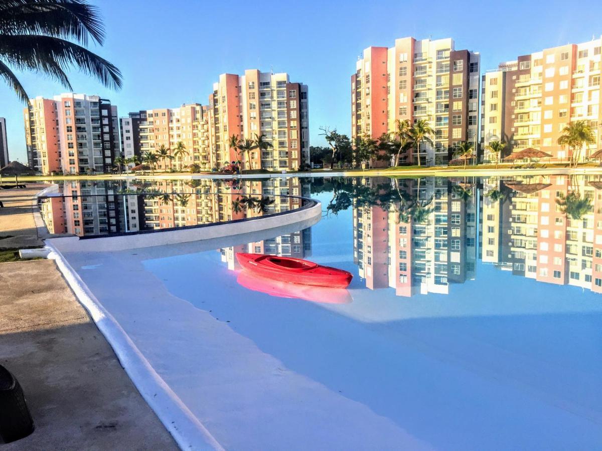 Escape Al Caribe Con Una Vista Impresionante En Pilarita'S Dream Lagoons Канкун Екстериор снимка