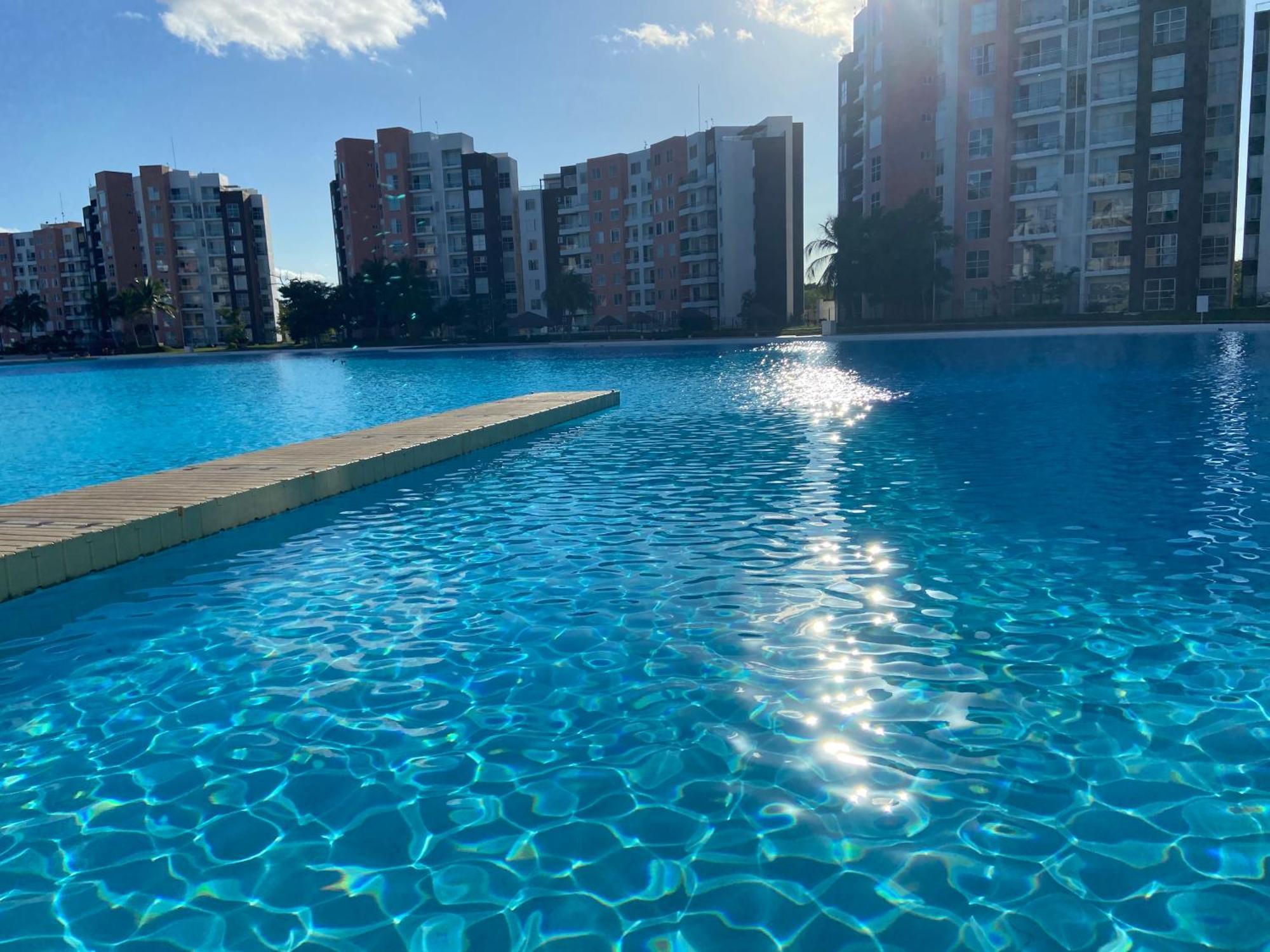 Escape Al Caribe Con Una Vista Impresionante En Pilarita'S Dream Lagoons Канкун Екстериор снимка